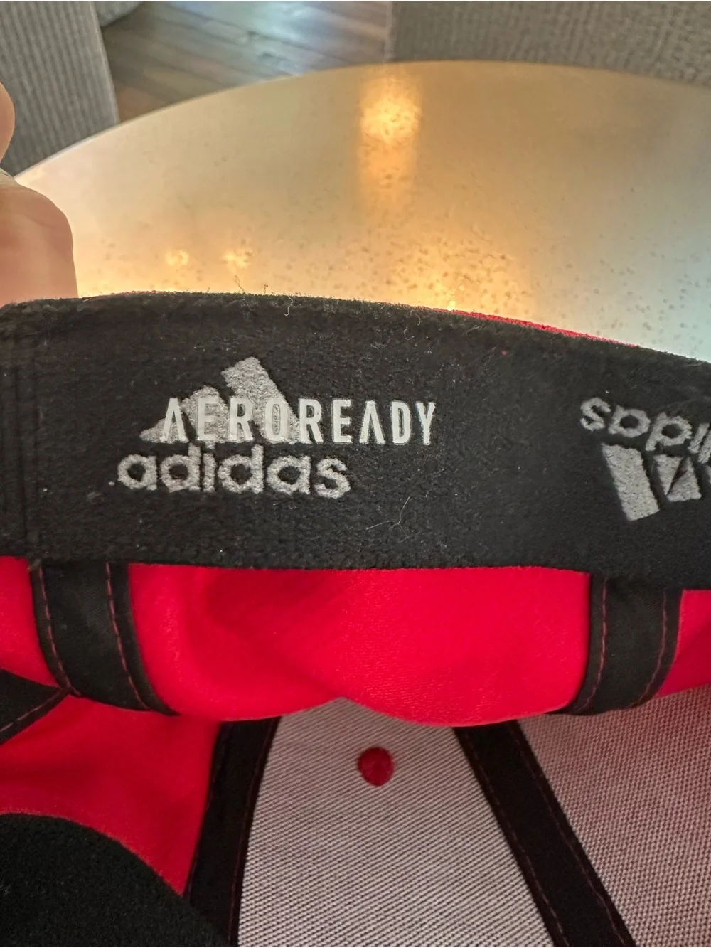 adidas Red Men’s Classic Logo Baseball Cap